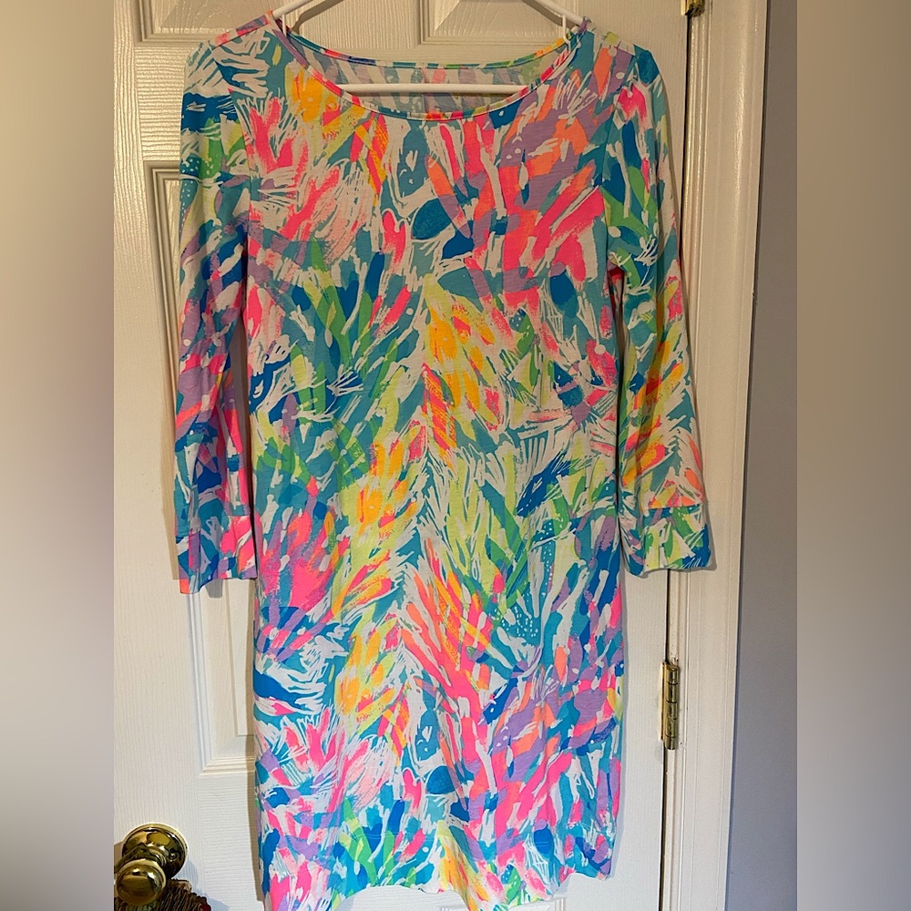 Lilly Pulitzer XS long sleeve RN#88189 100% Pima Cotton 2016 collection.